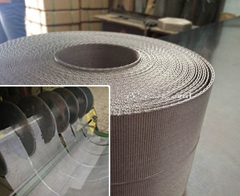 Wire Mesh Filter Screen in Ribbon Type