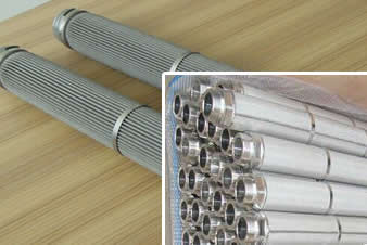 Sintered Metal Candle Polymer Cartridge, 74 micron filtration