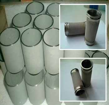 Stainless Steel Metal Powder Filter Pipes