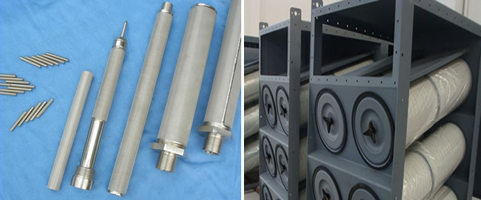 Metal Bronze Powder Sintered Filter Cylinder Tube For Filtration