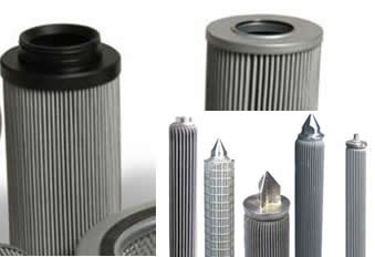 Sintered Fiber Pleated Candle Filters
