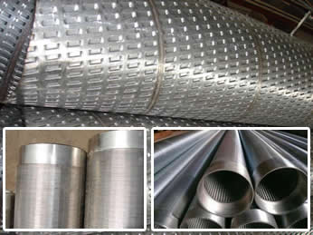 Slotted Tube Water Well Screen